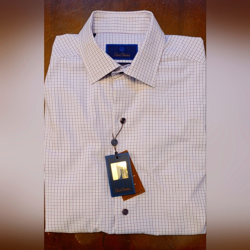 David Donahue Mens Dress Shirt